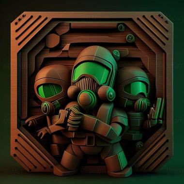 3D model Stealth Inc2 A Game of Clones game (STL)